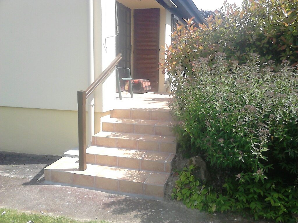 Modification d'un escalier et pose de carrelage